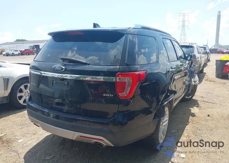 2017 Ford Explorer Limited z USA, uszkodzony, nr VIN 1FM5K8F8XHGE28300